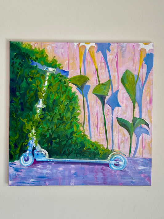 "Overgrown", Original Artwork by Emma Snell